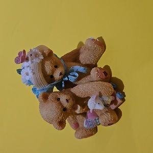Chelsea and Daisy - Cherished Teddies - Old Friends Always Find Their Way Back